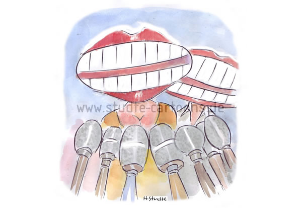 Blabla, vorbereitete und abgelesene Politikerstatements, Berufspolitiker, Worthülsen, Phrasen, Phrasendrescher, Phrasendreschmaschine, Selbstbedienungsmentalität, Bestechungsskandal